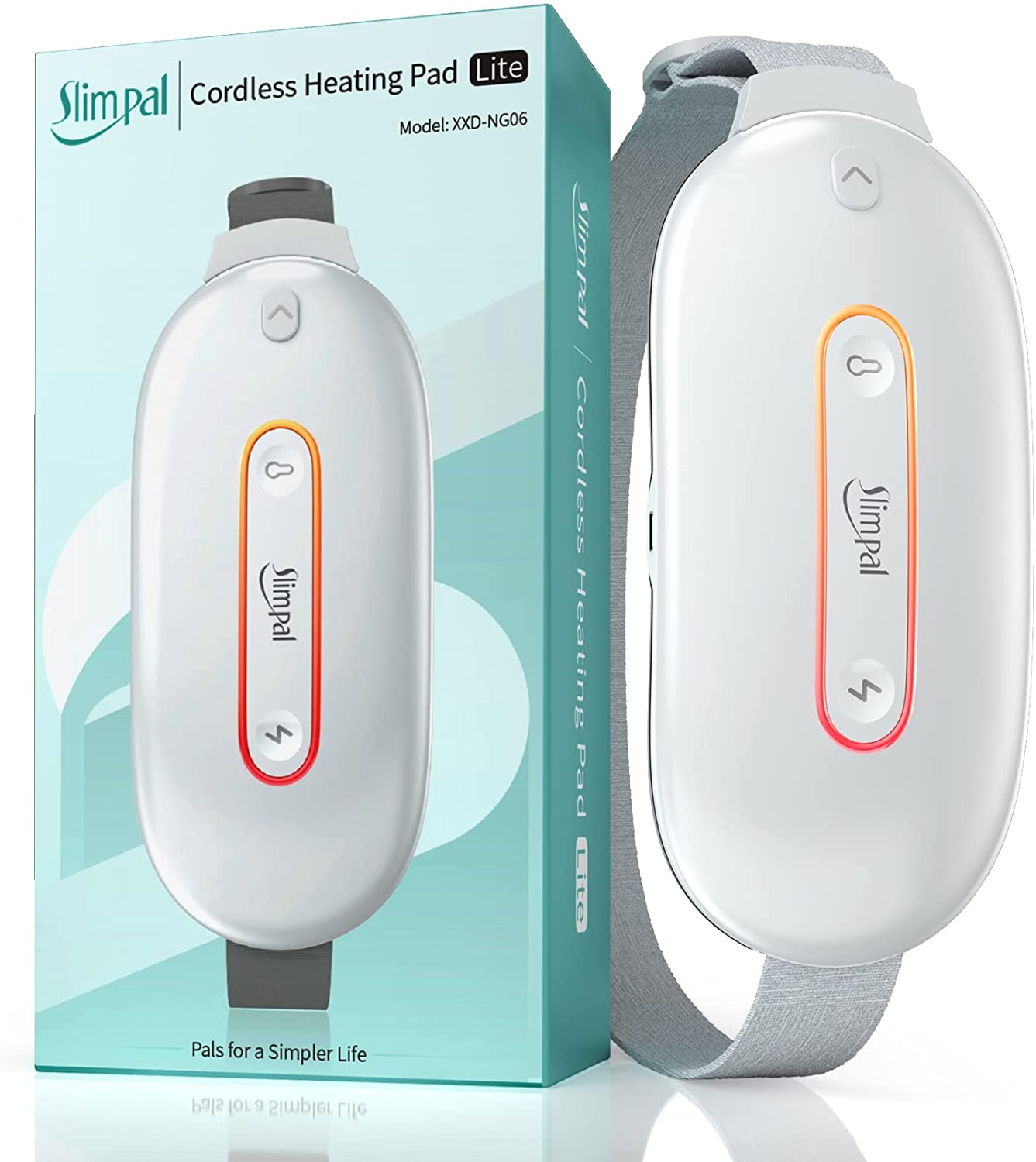 Slimpal Cordless Heating Pad for Period Cramps, Portable Period Pain Relief, Save Now! 💰 Get $10 Off - Today Only! 🔥