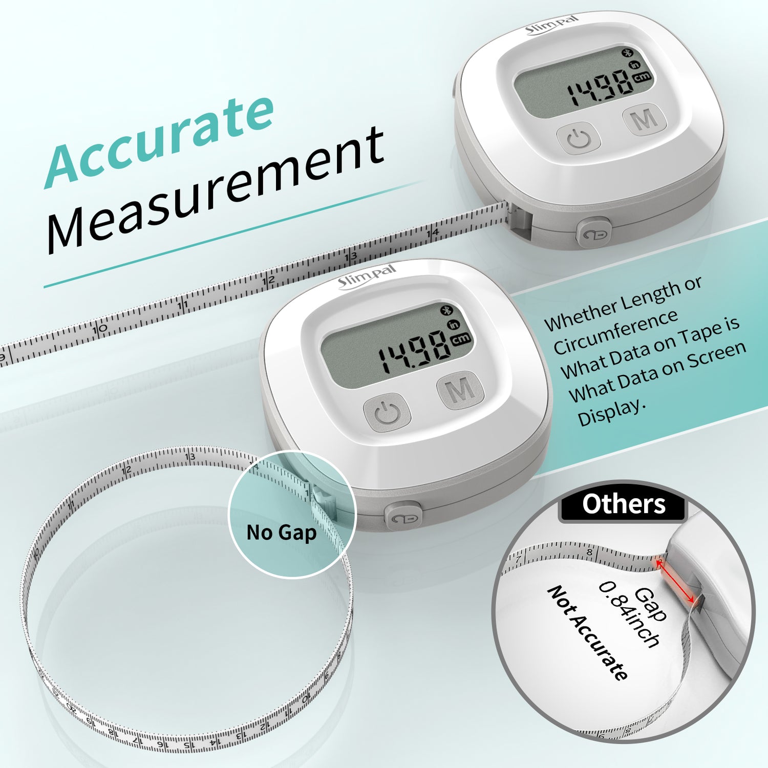 Smart Body Measuring Tape Get Accurate Body Measurements